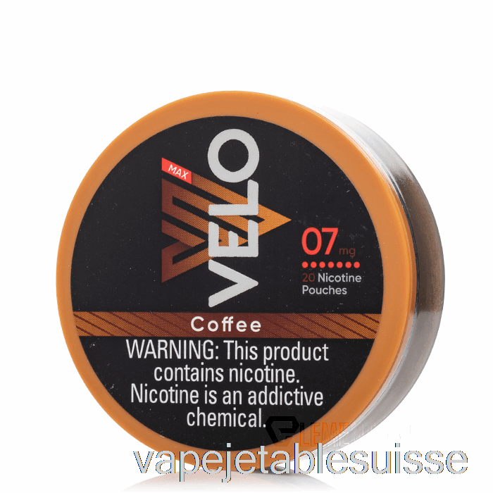 Vape Suisse Velo Sachets De Nicotine - Café 7mg
